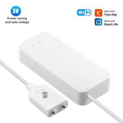 CORUI Tuya Inteligentný WiFi alarm proti zaplaveniu WiFi senzor úniku vody Detektor inteligentnej domácnosti Inteligentný život Alexa Google Home Assistant