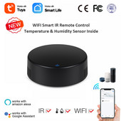 Tuya Smart IR WiFi daljinski upravljač Univerzalni infracrveni pametni kućni upravljač za TV DVD AUD AC radi s Alexa Google Home