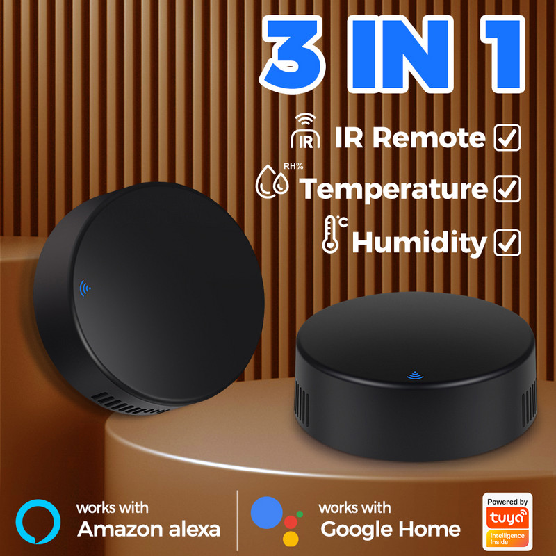 Tuya Smart IR WiFi diaľkové ovládanie Univerzálne infračervené ovládanie inteligentnej domácnosti pre TV DVD AUD AC Funguje s Alexa Google Home