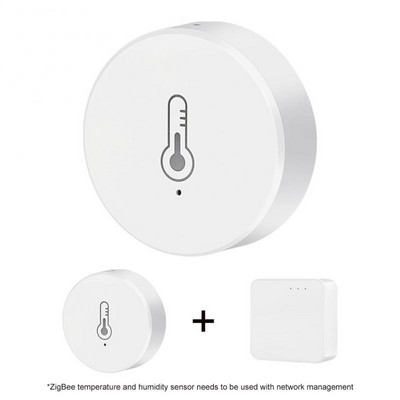 CORUI Tuya ZigBee temperatuuri- ja niiskusandur töötab koos Alexa Google Home Smart Home Smart Life / Tuya Smart App Controliga