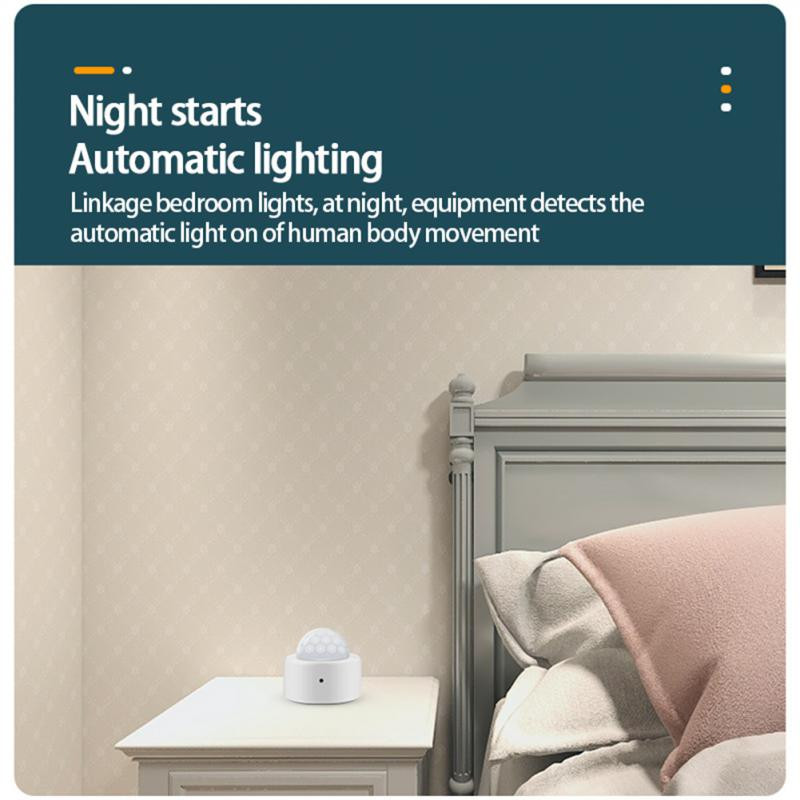 Tuya Zigbee senzor ľudského pohybu inteligentný domov PIR detektor pohybu bezpečnostný inteligentný život funguje s Alexou Google Home