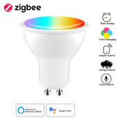 TUYA Zigbee Inteligentné svetlo Farebné inteligentné svietidlo Bezdrôtové diaľkové ovládanie 5W Vioce Skupinové ovládanie Google Home Alexa Sviatočná dekorácia