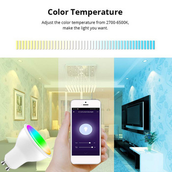 TUYA Zigbee Smart Light Colorful Smart Lamp Wireless Remote 5W Vioce Group Control Google Home Alexa Holiday Decorate