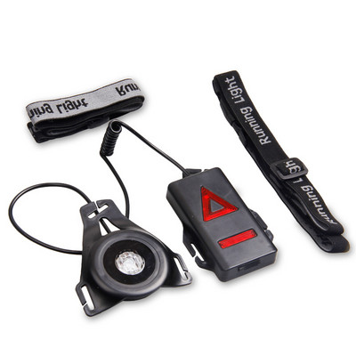 Светлини за бягане на открито COB LED нощно бягане Лампа за гърди Безопасна аларма Лампа за гърди Светлина за колоездене Безопасно джогинг Фенерче