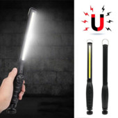 COB munkalámpa újratölthető LED-es munkalámpa mágneses talppal 360 forgó ellenőrző lámpa autójavításhoz otthoni használatra műhelyvilágítás