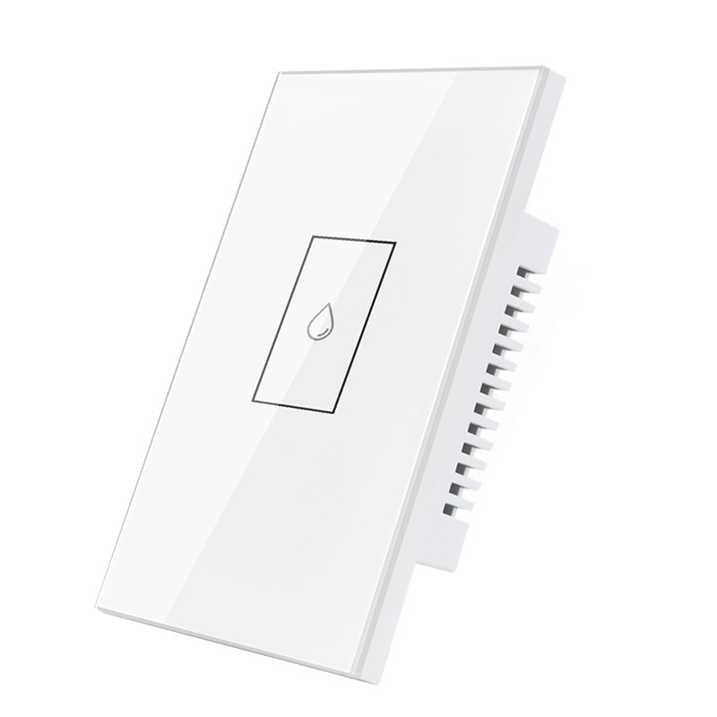 CoRui TUYA WIFI 20A Διακόπτης θερμοσίφωνα Έξυπνος ΗΠΑ Αδιάβροχος διακόπτης αφής τοίχου Τηλεχειριστήριο χρονισμού Εργασία με Google Home Alexa