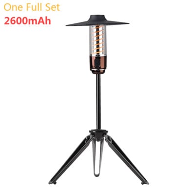 Lumină portabilă de camping, magnetică, reîncărcabilă prin USB, 3 moduri de iluminare, lanternă de camping, lanternă cu LED în aer liber, cort, consumabile pentru camping