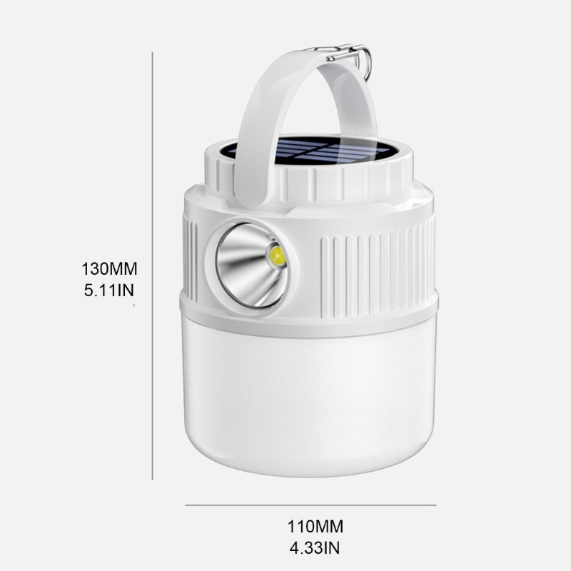 Lanternă de camping, reîncărcabilă, cu încărcare ușoară, portabilă, cu LED-uri, lanternă de urgență cu mâner pentru drumeții