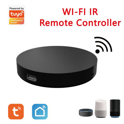 TUYA Smart IR távirányító Smart WiFi univerzális infravörös intelligens otthoni vezérlő TV-hez DVD AUD AC Működik az Amz Alexa Google Home szolgáltatással