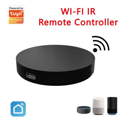TUYA Smart IR Τηλεχειριστήριο Έξυπνο WiFi Universal υπέρυθρο Smart Home Control για τηλεόραση DVD AUD AC Λειτουργεί με Amz Alexa Google Home