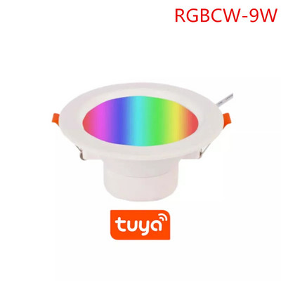 Tuya RGBW Smart WIFI LED Downlight reglabil 9W sau 12W APP Control vocal Alexa Google Home