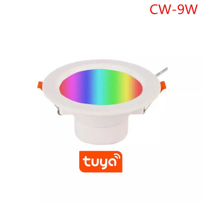 Tuya RGBW Smart WIFI LED Downlight reglabil 9W sau 12W APP Control vocal Alexa Google Home