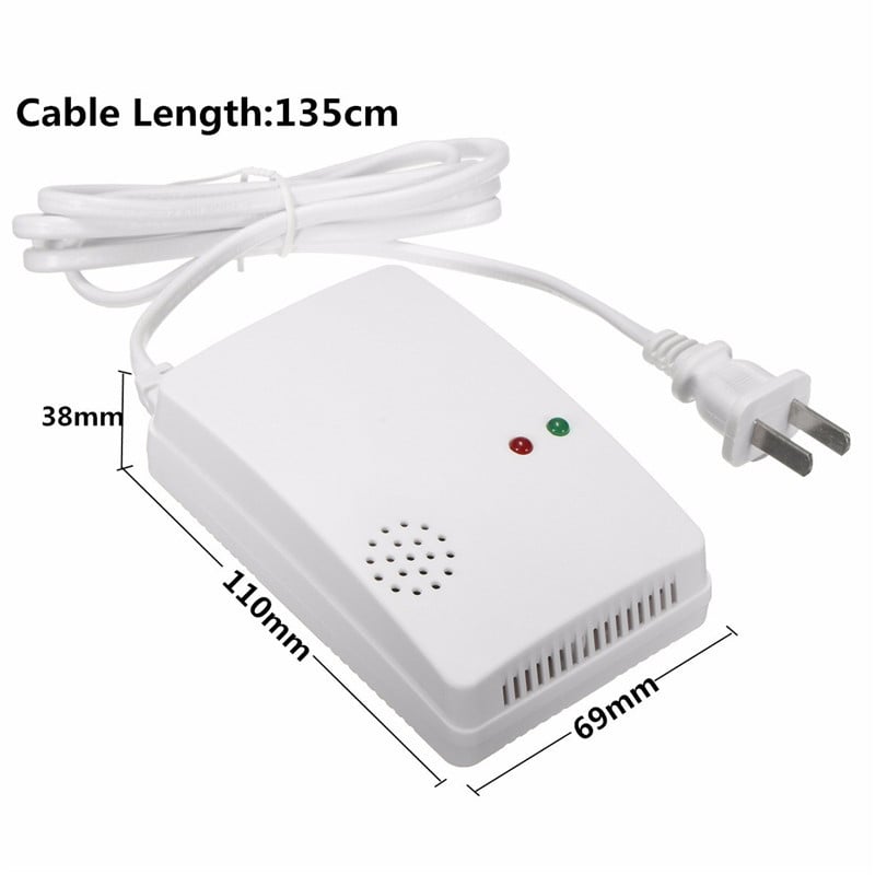 2023 NOVÝ LPG LNG Detektor úniku zemného plynu, alarm, senzor, zabezpečenia domácnosti