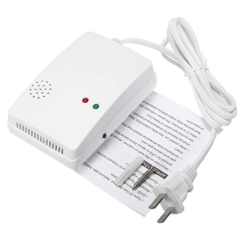 2023 NOVÝ LPG LNG Detektor úniku zemného plynu, alarm, senzor, zabezpečenia domácnosti