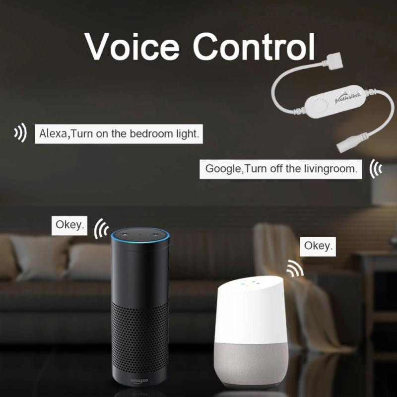 Tuya Wifi Mini controler monocrom Dimmer Controller Verlichting Aplicație Smart Leven Schakelaar Voor Echo Google Thuis