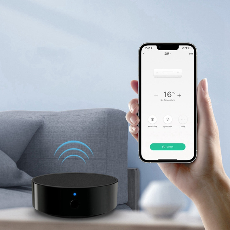 VÝPREDAJ 2X Inteligentný IR diaľkový ovládač, Tuya Wifi infračervené diaľkové ovládanie pre TV DVD AUD AC funguje pre Alexa Googlehome Alice