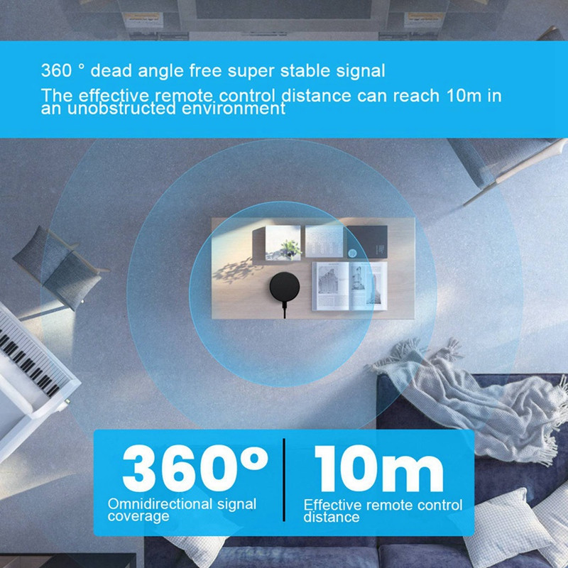 VÝPREDAJ 2X Inteligentný IR diaľkový ovládač, Tuya Wifi infračervené diaľkové ovládanie pre TV DVD AUD AC funguje pre Alexa Googlehome Alice