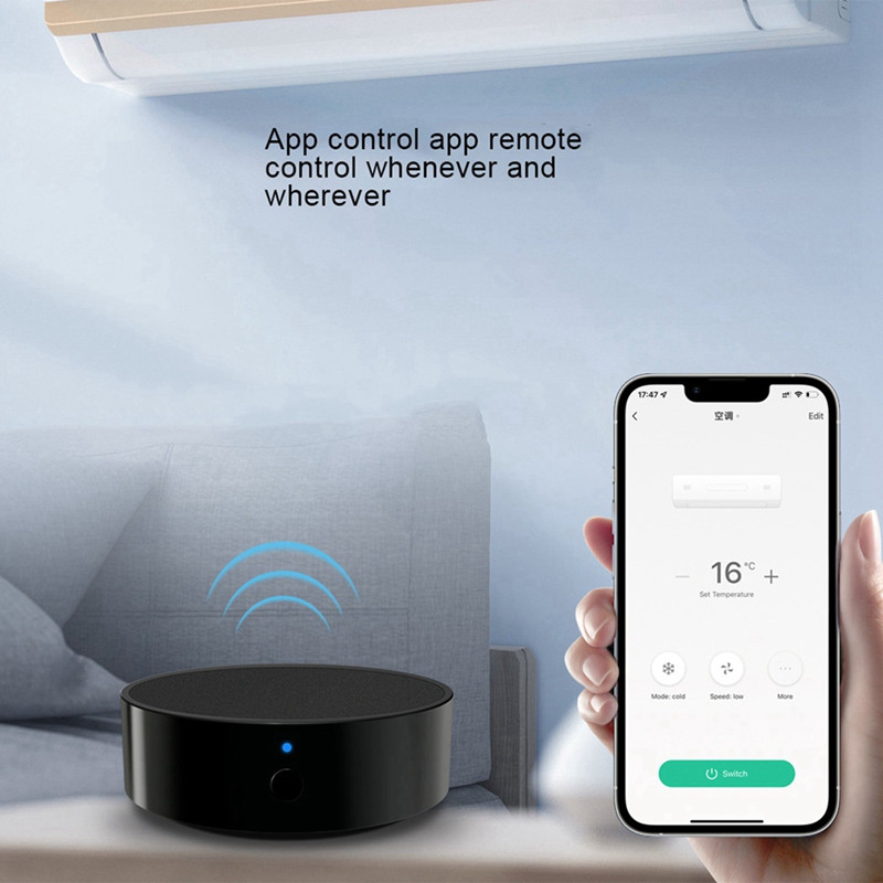 VÝPREDAJ 2X Inteligentný IR diaľkový ovládač, Tuya Wifi infračervené diaľkové ovládanie pre TV DVD AUD AC funguje pre Alexa Googlehome Alice