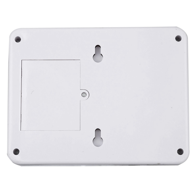 LUDA 2X belaidžio judesio jutiklio signalizacija su saugos klaviatūra PIR namų garažo namelis karavanas baltas