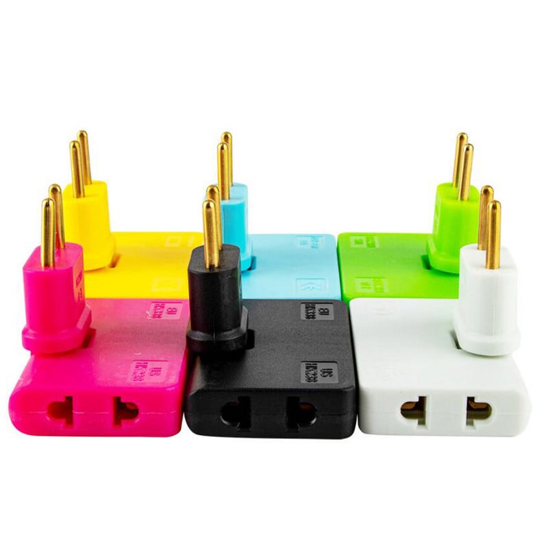 1 buc. Convertor fără fir UE Adaptor 3 în 1, rotire la 180 de grade, mufă reglabilă pentru călătorie, priză de convertizor de încărcare a telefonului mobil