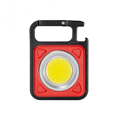 Nešiojamas LED mini šviestuvas daugiafunkcis neperšlampamas žibintuvėlis kišeninis darbinis žibintas Daugiafunkcinis kempingo žvejybos žibintas