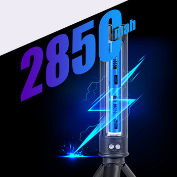 162LED фенерче USB акумулаторна фенерче преносима сгъваема кола работеща инспекционна светлина ярка аварийна лампа със скоба