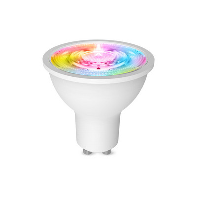 TUYA Zigbee GU10 Bec inteligent reflector RGB+CCT 5W Bec LED reglabil Control vocal Alexa Google Home Yandex Alice
