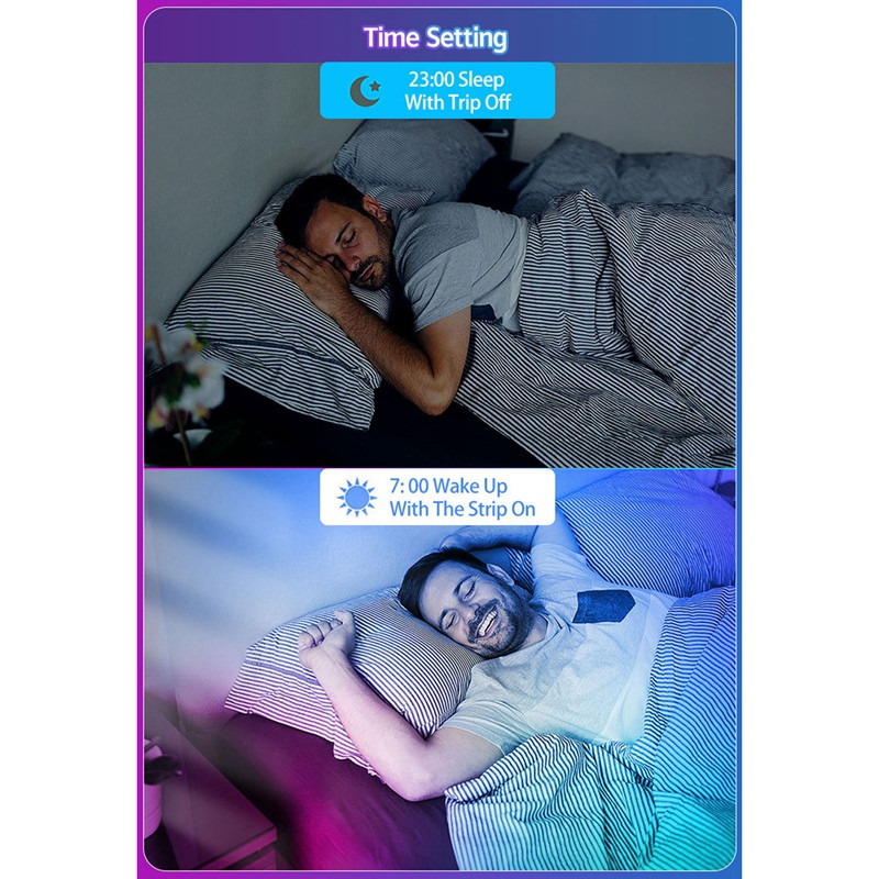 1 set telecomandă cu 40 de taste + controler LED Wifi DC5-24V Sincronizare muzicală RGB IR RF pentru bandă de lumină LED RGB 5050