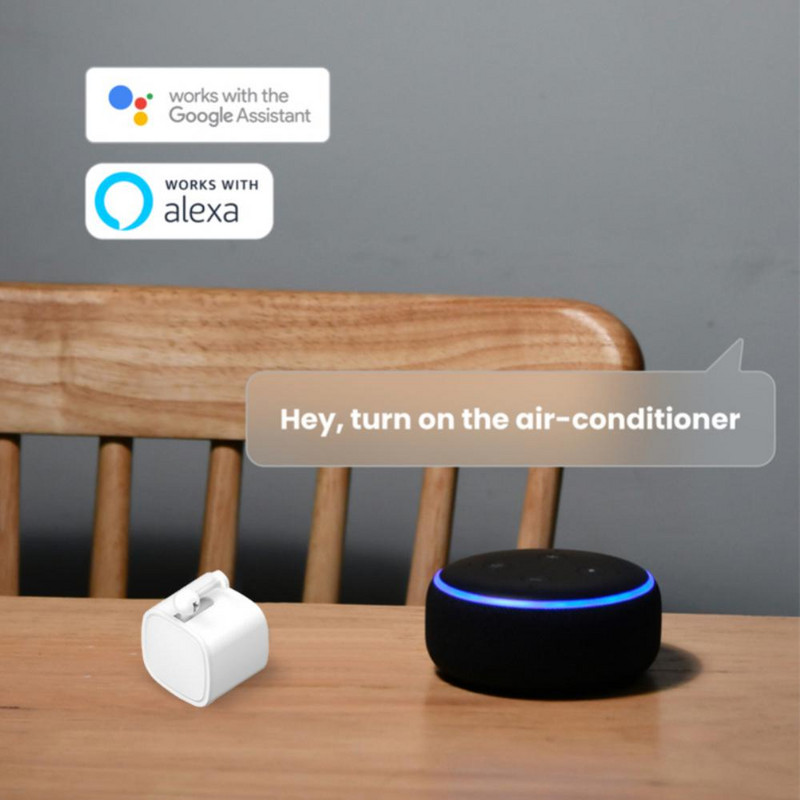 Telecomandă Smart Home Cel mai mic robot Bluetooth Cubetouch Bot lucrează cu Alexa Google Assistant Brațe mecanice inteligente Tuya