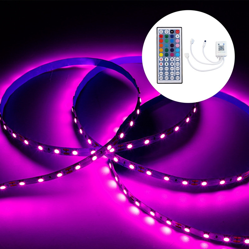 1 készlet RGB Bluetooth vezérlő + 44 gombos távirányító RGB IR RF LED vezérlő WS2811 WS2812 LED fénycsíkhoz