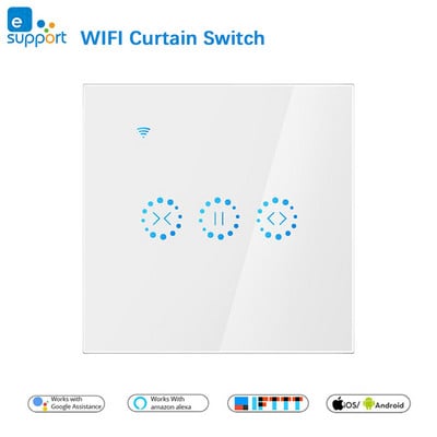 eWeLink WiFi Smart Curtain Blind Switch za rolete Električni motor Google Home Alexa Echo Voice Control DIY Smart Home