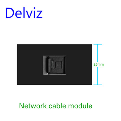 Priză standard Delviz Brazilia, comutator și priză personalizate de bricolaj, modul port de rețea TV prin cablu USB 2A, priză electrică BR Priză de perete 20A