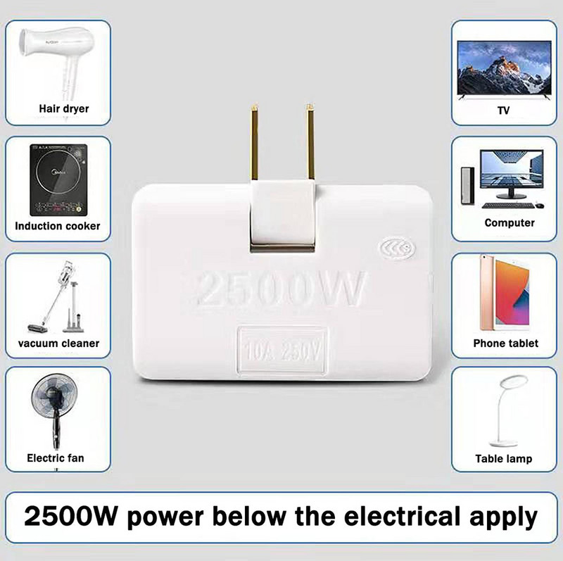 1500 W 3 virzienu plakans kontaktdakšas adapteris ES barošanas spraudnis ASV pagarinātāja spraudņa adapteris, pārnēsājams, salokāms pagarinājuma ceļojuma pārveidotāja ligzda