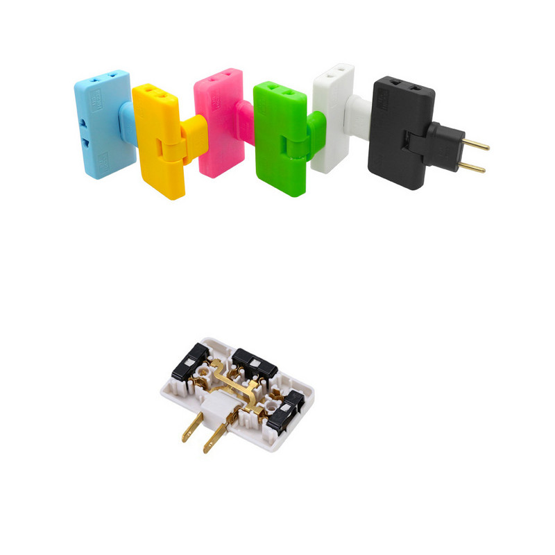 1500 W 3 virzienu plakans kontaktdakšas adapteris ES barošanas spraudnis ASV pagarinātāja spraudņa adapteris, pārnēsājams, salokāms pagarinājuma ceļojuma pārveidotāja ligzda