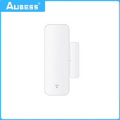 Magnetukse magnetdetektor Tuya Tuya Zigbee Rummu nõutav Zigbee ukse- ja aknaandur väikese võimsusega isetehtud nutika kodu jälgimine