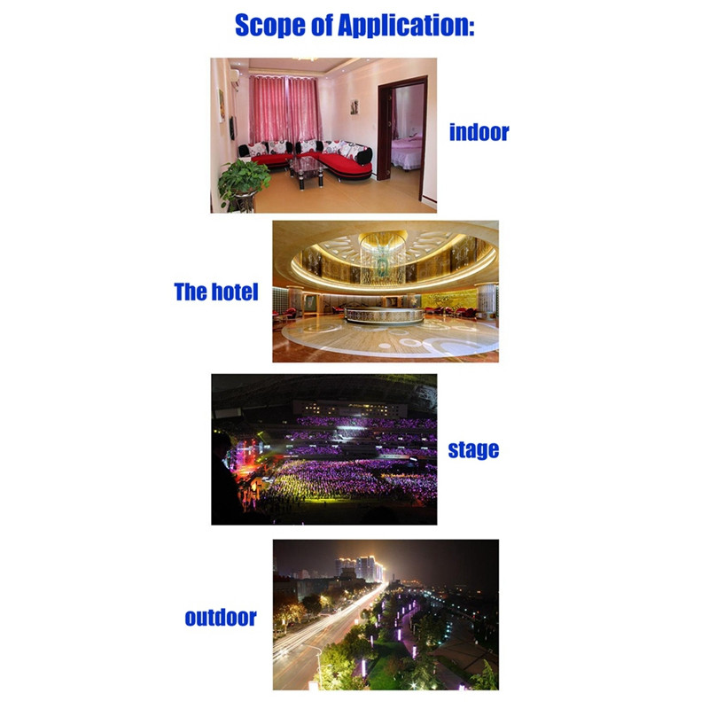 Controler de reglare unică RGB 2,4G Telecomandă LED Full Touch Controler pentru șiruri de lumină de joasă tensiune DC12V-24V