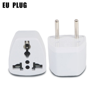 Călătorii în lume AU US Marea Britanie UE Convertor Adaptor universal pentru încărcător de curent alternativ 2 porturi USB Adaptor pentru priză internațională All in One