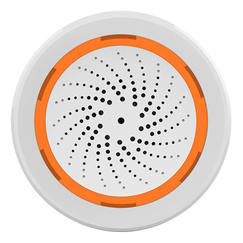 Senzor Smart Zigbee CORUI Tuya 3 în 1 Alarma cu sirenă încorporată 90DB Senzor de lumină sonoră Sistem de securitate pentru acasă Tuya Gateway Hub