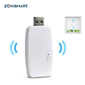 Zemismart Tuya Wifi USB Dongle pre Am15 RF motor rolety ovládaný aplikáciou mini dizajn inteligentný motor závesu