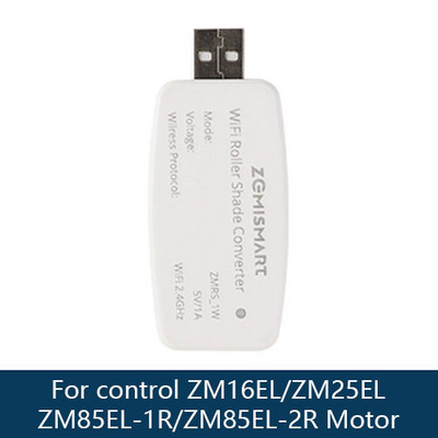Zemismart Tuya Wifi USB Dongle pre Am15 RF motor rolety ovládaný aplikáciou mini dizajn inteligentný motor závesu