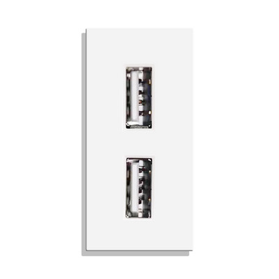 Bingoelec Wall UE Franceză Brazilia Israel Priză + TV mufă Internet CAT6, compatibil HDMI și USB Fibră optică Modul DIY