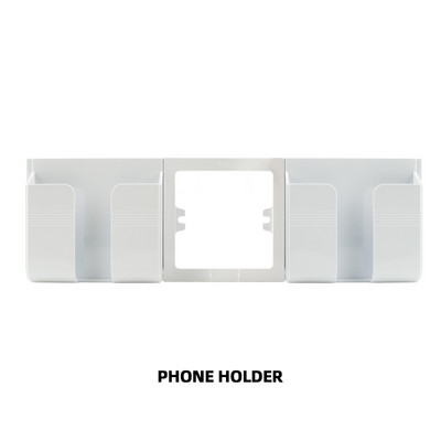 Avoir C tipa USB porti uzlādes kontaktligzda 5 V 2,1 A sienas barošanas ligzda Balta franču standarta spraudnis 16 A 220 V plastmasas paneļa tālruņa turētājs