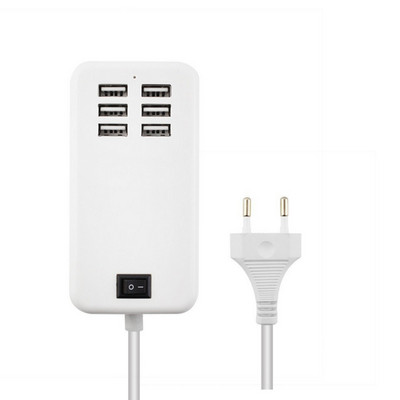 15W/20W/30W 4/6 portos USB hub multi splitter tápadapterrel EU/US/UK dugó USB nagy sebességű Hab USB töltőaljzat