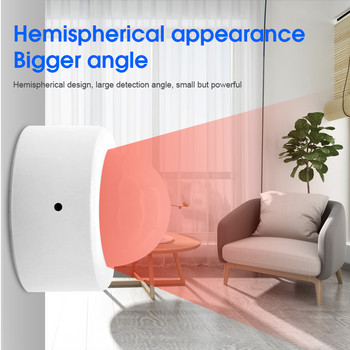 CORUI Tuya Zigbee3.0 Wireless Smart Human Body Sensor Mini PIR Motion Infrared Alarm Sensor Smart Life APP Smart Home Gadgets