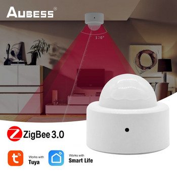WiFi Smart PIR сензор за движение Tuya Zigbee Сензор за охранителна аларма Smart Life EWeLink App Control Anti Theft Body Инфрачервен сензор