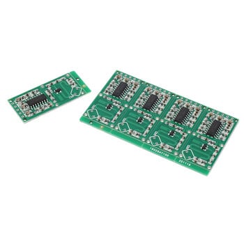 5PCS RCWL-0516 Microwave Radar Sensor Smart Switch Module Human Body Induction Module 5-7M Detection Distance 4-28V 100Ma