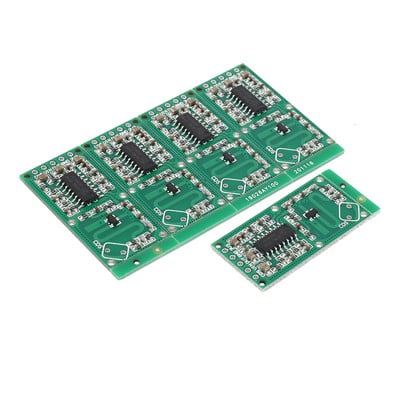 5PCS RCWL-0516 Microwave Radar Sensor Smart Switch Module Human Body Induction Module 5-7M Detection Distance 4-28V 100Ma