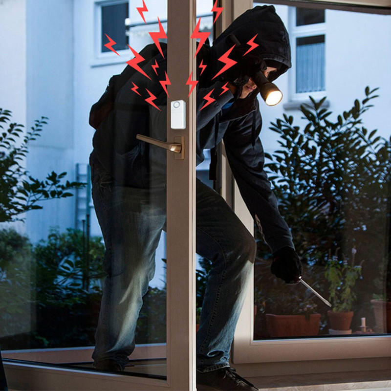 130db Dverový a okenný alarm Pre domácnosti Bezdrôtový dverový alarm Multifunkčný alarm