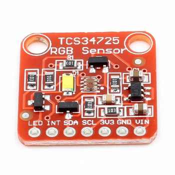 Δωρεάν αποστολή 1PCS TCS34725 Color Sensor RGB module Development Board