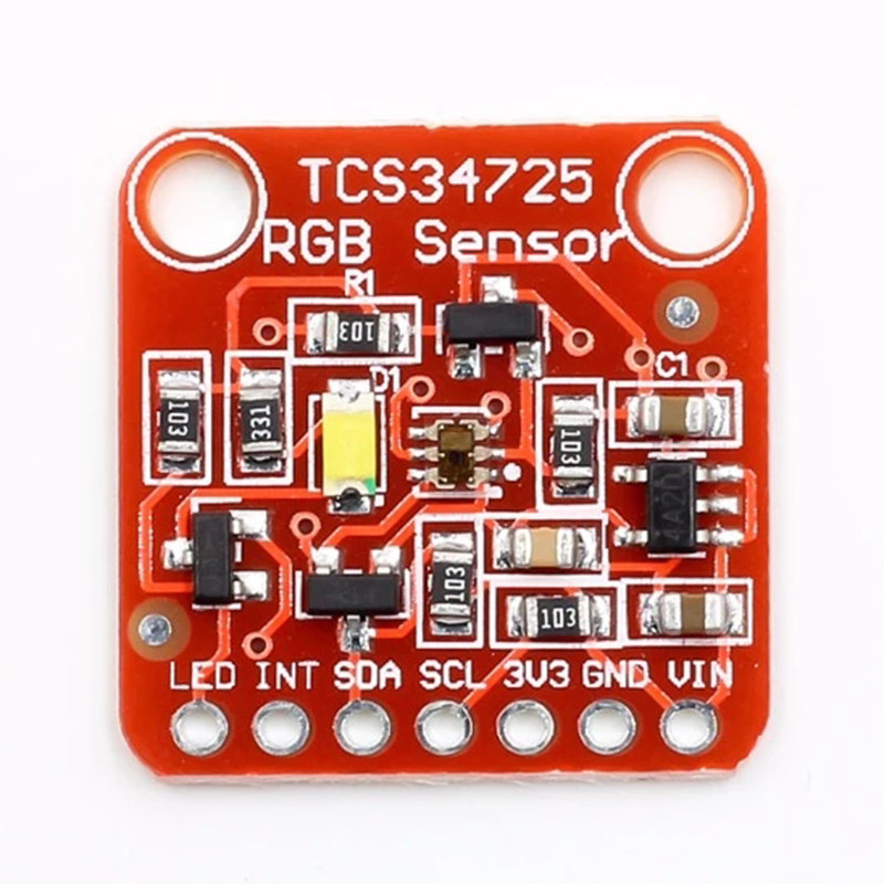 Doprava zdarma 1 ks TCS34725 Modul vývojovej dosky RGB s farebným senzorom